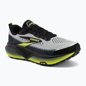 Férfi futócipők Brooks Cascadia 20 grey/black/nightlife (Cascadia 20 1104891D099.085) kép