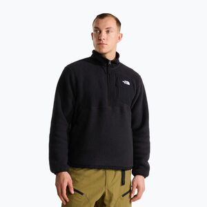 Férfi polár pulóver The North Face Yumiori Off Peak 1/2 Zip tnf black (Yumiori Off Peak 1/2 Zip NF0A8FKPJK31) kép