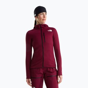 Női túra pulóver The North Face Summit Futurefleece Full Zip Hoodie burgundy crush (Summit Futurefleece Full Zip Hoodie NF0A8H3FMVO1) kép