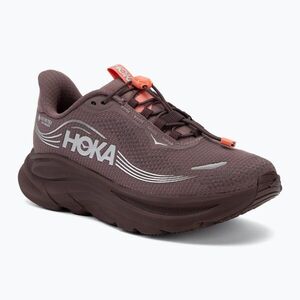 Női futócipők HOKA Clifton 11 GTX smoky quartz/deep mauve (Clifton 11 GTX 1176575-SZD) kép