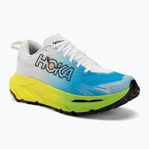 Férfi futócipők HOKA Mafate 5 frost/hoka citrus (Mafate 5 1168722-FHK) kép