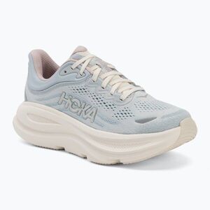 Női futócipők HOKA Bondi 9 GLM alabaster/mineral blue (Bondi 9 GLM 1179195-ATRM) kép