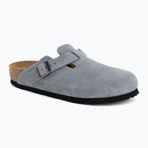 Papucsok BIRKENSTOCK Boston Suede Leather stone blue (Boston Suede Leather Narrow 1032727) kép