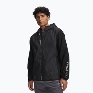 Férfi futókabát Under Armour Velociti Storm Jacket ultimate black/reflective (Velociti Storm 6013901-008) kép