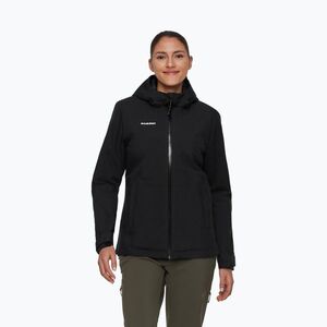 Női esőkabát Mammut Linard HS Thermo Hooded Jacket Women black (Linard HS Thermo Hooded 1010-31740-0001-112) kép
