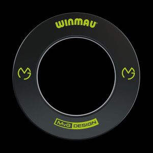 Winmau falvédő dart tábla köré fekete, MvG design kép