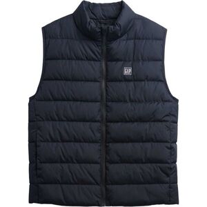 GAP V-FRCH LOGO LTWT PUFFER Férfi mellény, sötétkék, méret kép