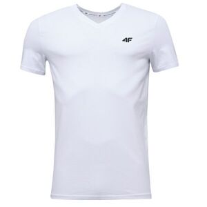 4F TSHIRT MARKO Férfi póló, fehér, méret kép