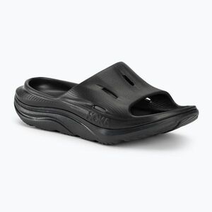 HOKA ORA Recovery Slide 3 fekete/fekete flip-flopok (Ora Recovery Slide 3 1135061-BBLC) kép