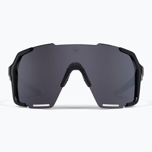 Endura Singletrack keret nélküli fekete/platina revo füst/tiszta ezüst villogó napszemüveg (Singletrack Frameless E1343BK) kép