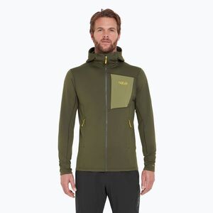 Férfi pulóver Rab Superflux Hoody army QFG-13 (Superflux Hoody QFG-13-ARM) kép