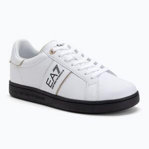 EA7 Emporio Armani Classic Logo fehér/arany/fekete cipők (Classic Logo XK346-X8X102-Q678) kép
