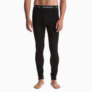 Férfi termónadrág WOOLCANO 100% Merion PANT0539 fekete (MERINO PANT0539 WLC-B5AP006-BLK) kép