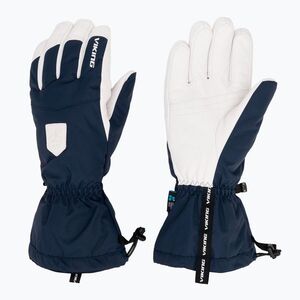 Férfi síkesztyű Viking Sven Ski navy/white leather (Sven Ski 110/27/5188) kép