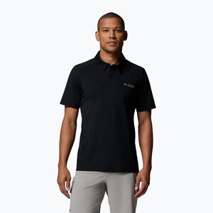Férfi póló Columbia Diamond Peak Pro Polo black (Diamond Peak Pro Polo 2157181010) kép