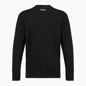 Férfi hosszú ujjú póló Lacoste TH7026 V-Neck black (TH7026 V-Neck TH7026) kép