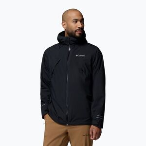 Férfi 3 az 1-ben kabát Columbia Trailborne Interchange black. Méret: S kép