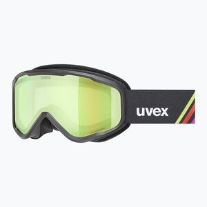 Gyerek síszemüveg UVEX Speedy Nova FM S2 black matt/mirror green (Speedy Nova FM 55/3/860/2430) kép