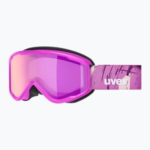 Gyerek síszemüveg UVEX Speedy Nova FM S2 pink matt/mirror pink (Speedy Nova FM 55/3/860/9030) kép