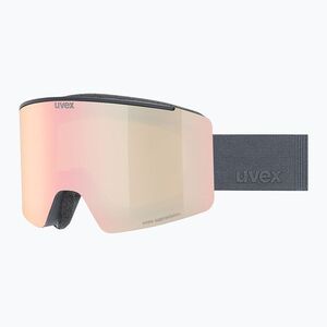 Síszemüveg UVEX Ignite FM S3 black matt/mirror rose (Ignite FM 55/0/161/2330) kép
