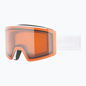 Síszemüveg UVEX Ignite LG S2 white matt/orange (Ignite LG 55/0/162/1030) kép