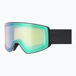 Síszemüveg UVEX Scenic FM S2 black matt/mirror green (Scenic FM 55/0/341/2430) kép
