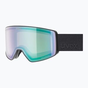 Síszemüveg UVEX Scenic P S0-S4 black matt/mirror green/pola (Scenic P 55/0/340/2630) kép