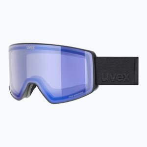 Síszemüveg UVEX Scenic P S0-S4 black matt/mirror blue/pola (Scenic P 55/0/340/2330) kép