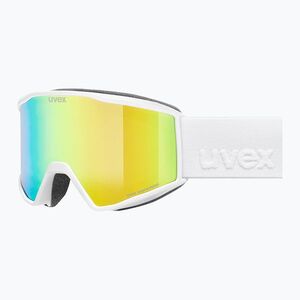 Síszemüveg UVEX Blast FM S2 white matt/mirror green (Blast FM 55/0/182/1130) kép