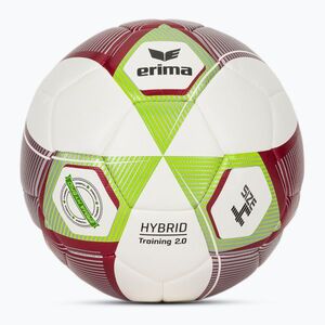 Focilabda ERIMA Hybrid Training 2.0 size 4 metallic red/silver/lime (Hybrid Training 2.0 7192602) kép