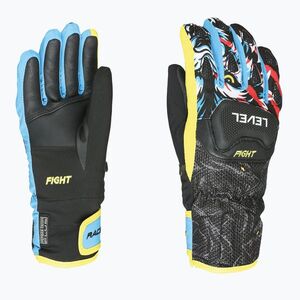 Gyerek síkesztyűk Level Race Jr black/yellow (Race Jr 4119JG.47) kép
