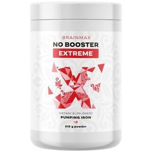 BrainMax NO Booster Extreme, Arginin, Citrulin, Ornitin, 510 g kép