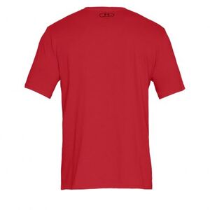 Férfi rövid ujjú edzőpóló UNDER ARMOUR SPORTSTYLE LEFT CHEST SS-RED kép