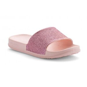 Gyermek papucsok (strandcipők) COQUI Tora candy pink glitter kép