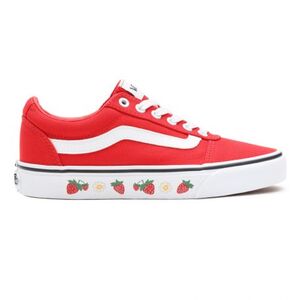 Női szabadidőcipők VANS WM Ward STRWBDWL high risk red white kép