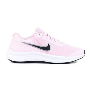Junior sportcipő (edzőcipő) NIKE Star Runner 3 Jr pink foam black white kép