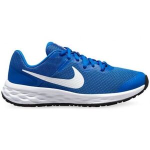 Junior sportcipő (edzőcipő) NIKE Revolution 6 game royal white black kép