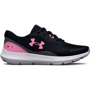 Lány sportcipő (edzőcipő) UNDER ARMOUR UA GGS Surge 3 black flamingo flamingo kép