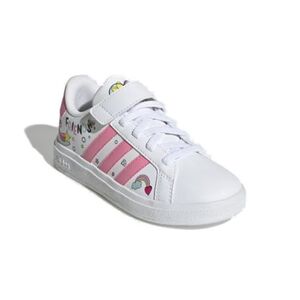Lány szabadidőcipő ADIDAS Grand Court Minnie Mouse EL K cloud white bliss pink grey kép