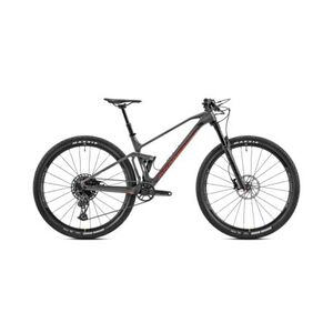 Túrázó kerékpár MONDRAKER F-Podium Carbon DC, nimbus grey carbon flame red kép