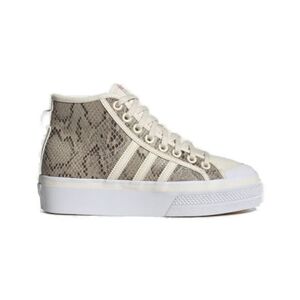 Női utcai cipők ADIDAS ORIGINALS Nizza Platform Mid wonder white wonder white core black kép