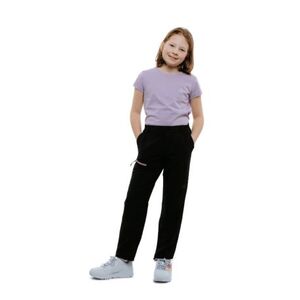 Lány túrázó nadrágok 4F JUNIOR TROUSERS FNK F097-20S-DEEP BLACK kép