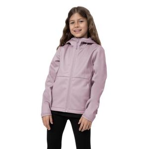 Lány túrázó Softshell dzseki 4F JUNIOR SOFTSHELL JACKET F042-52S-LIGHT VIOLET kép