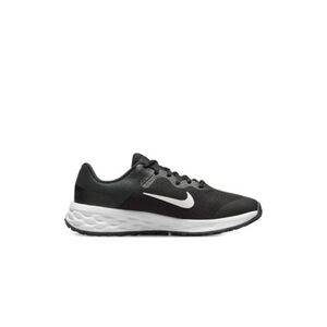 Junior sportcipő (edzőcipő) NIKE Revolution 6 black dark smoke grey white kép