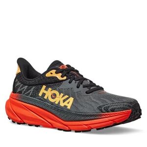 Férfi futó trail cipők HOKA Challenger 7 castle rock flame kép