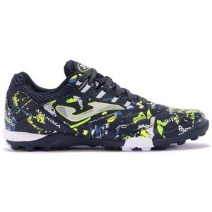 Férfi focicipők turf JOMA Maxima M TF navy blue fluorescent yellow kép