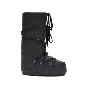 Női magas téli csizmák MOON BOOT ICON RUBBER, 001 black kép