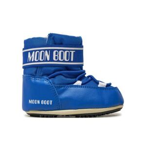 Junior magas téli cipők MOON BOOT MB CRIB NYLON JR-F002 ELECTRIC BLUE kép