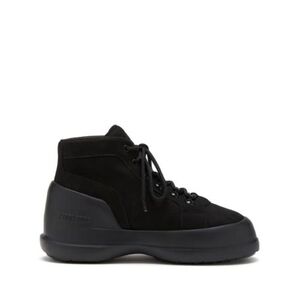 Férfi bokacsizmák télen MOON BOOT MB LUNA TREK MID NUBUCK-N001 BLACK kép