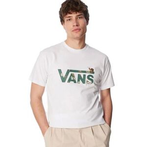 Férfi rövid ujjú póló VANS SNAIL TRAIL TEE-B White kép